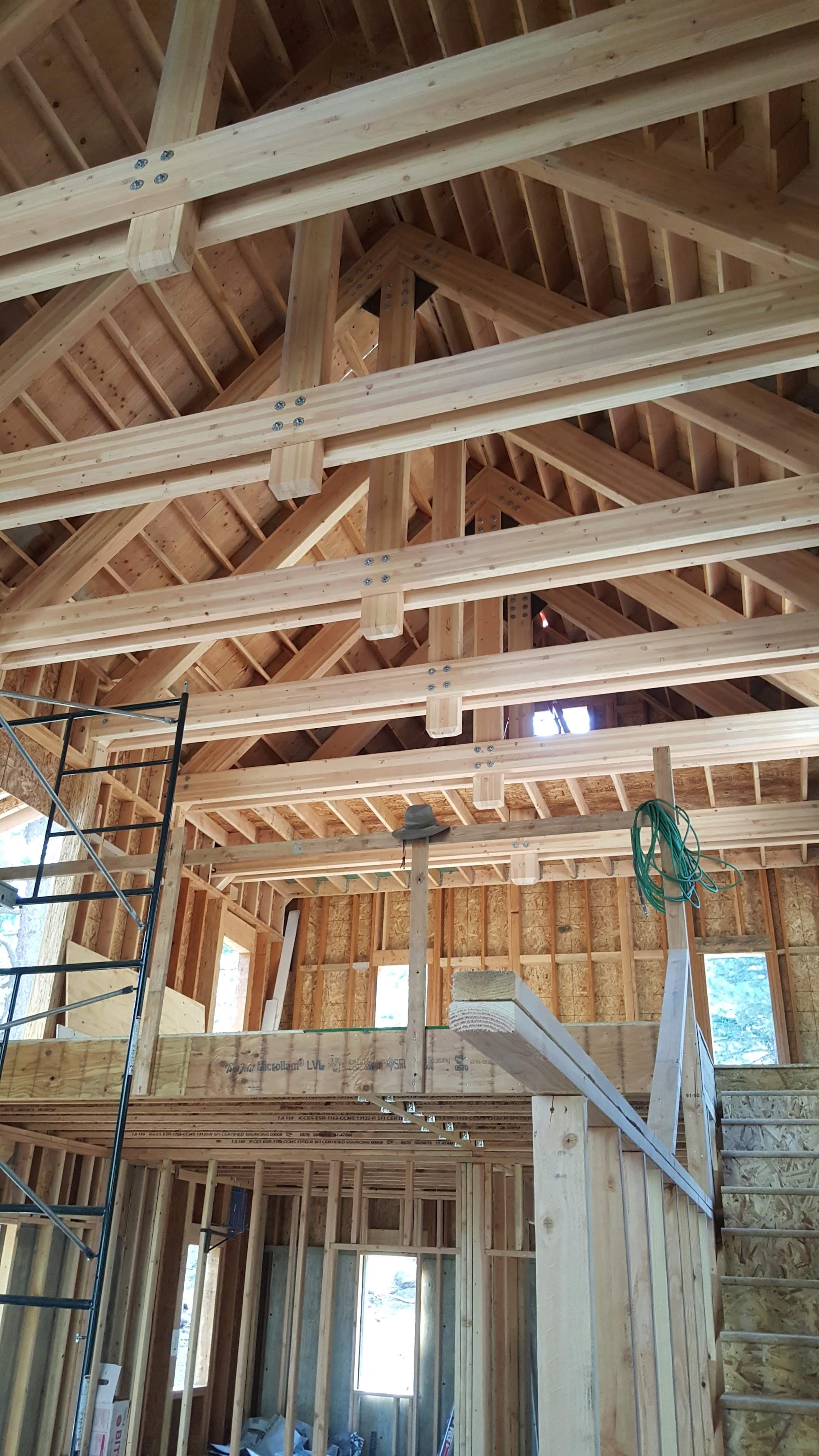 Heavy timber roof framing and structural connections — Palisade Engineering