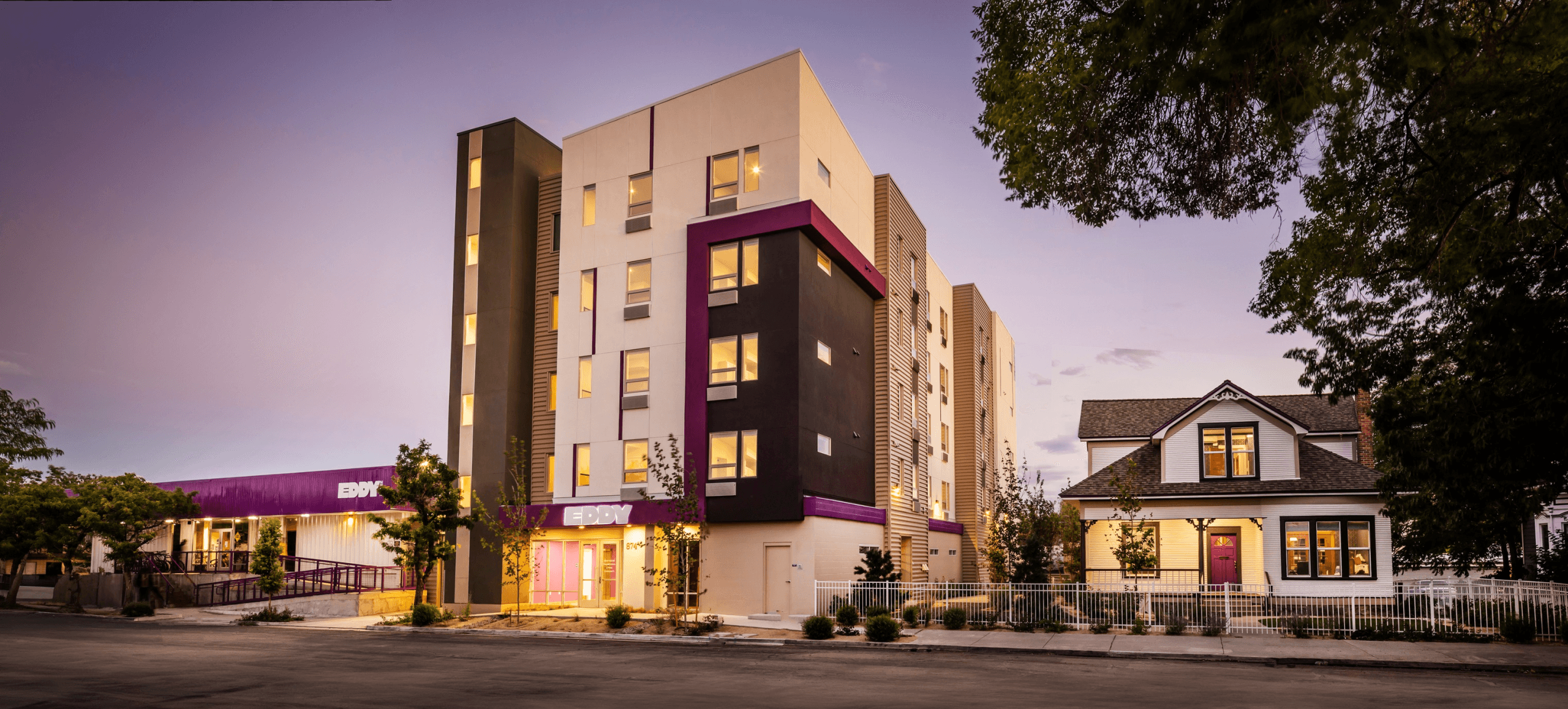Eddy House TLC — exterior view